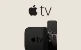 Boîtier Apple TV vu de face