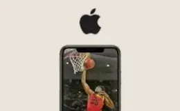 iPhone qui diffuse un match de football